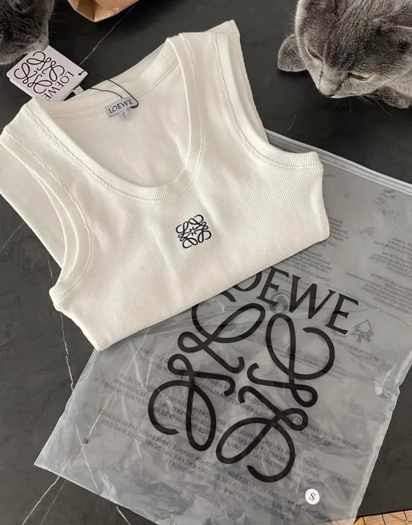Loewe NIEUW topje wit, Ophalen of Verzenden, Nieuw, Wit, Zonder mouw