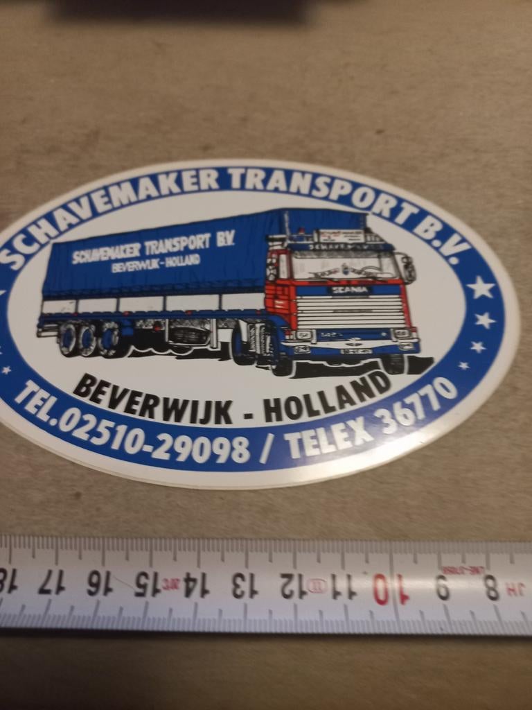Schakelmateriaal transport bv Beverwijk scania  2, Ophalen of Verzenden, Zo goed als nieuw
