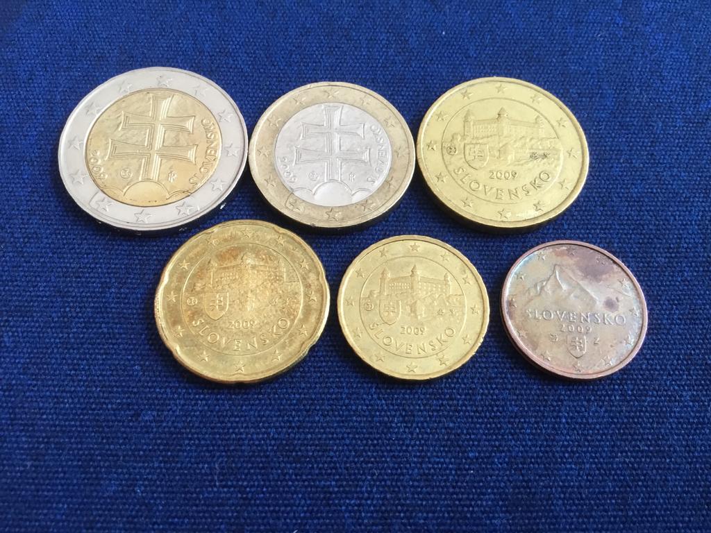 Euromunten Slowakije 2009., Postzegels en Munten, Munten | Europa | Euromunten, Ophalen of Verzenden, Slowakije, Setje