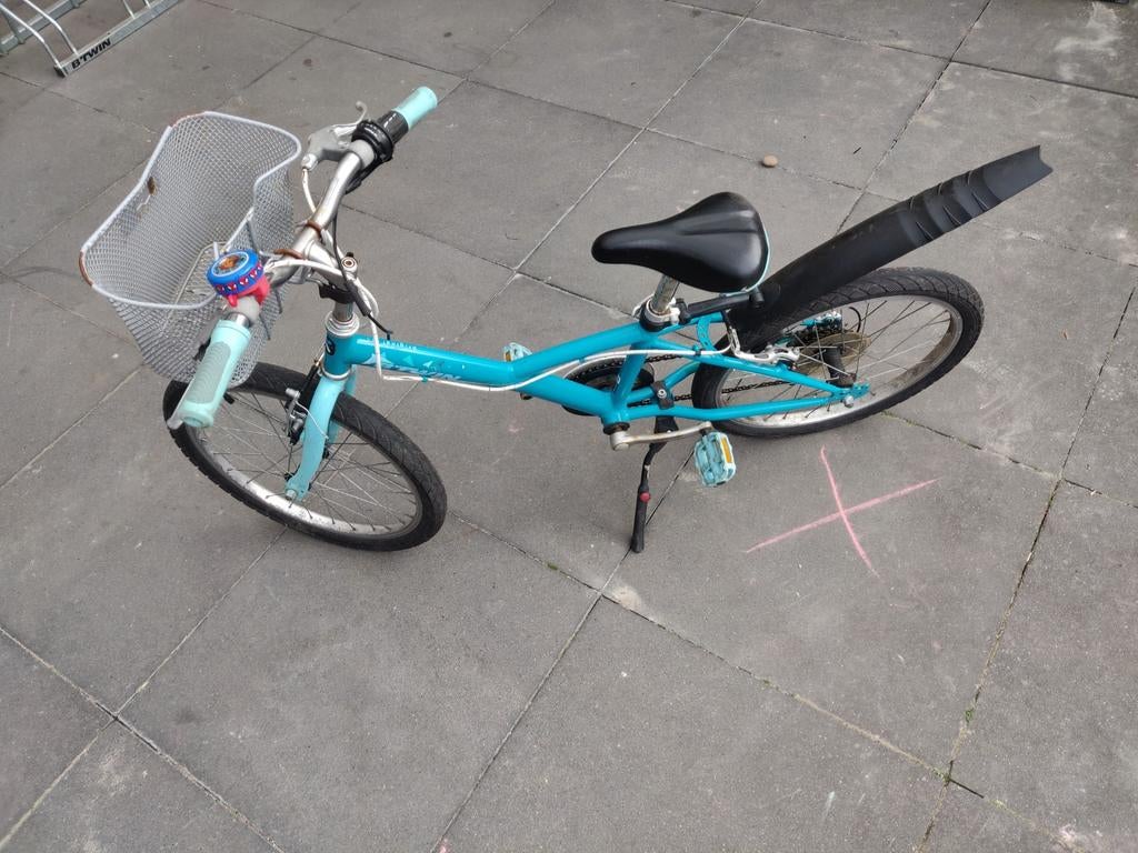 Btwin Kinderfiets 16 inch - 6-8 jaar, Ophalen, Gebruikt, 14 inch of minder
