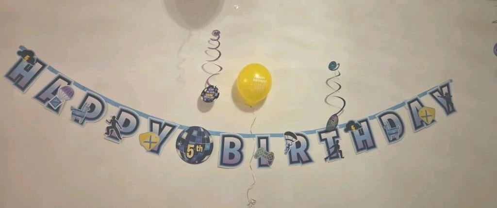 Fortnite verjaardag versiering, Eén persoon, Cadeaubon