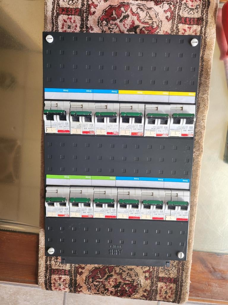 Abb groepenkasten  1/3 fase meerdere opties, Ophalen, Zo goed als nieuw