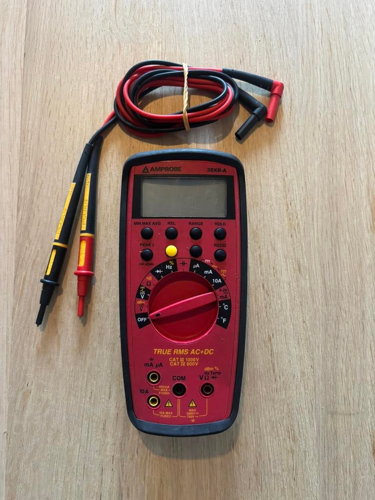 Amprobe multimeter 38XR-A, Doe-het-zelf en Verbouw, Ophalen of Verzenden, Gebruikt, Multimeter