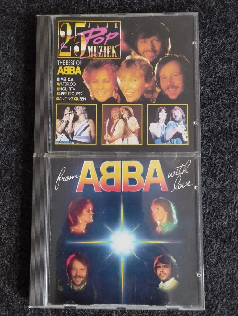 Twee ABBA verzamel cds, Ophalen of Verzenden, Gebruikt