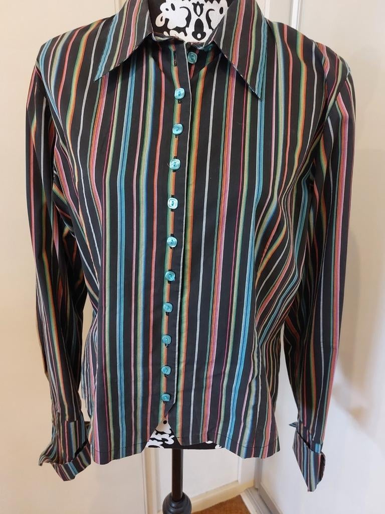 Gestreepte blouse van Les Bleus, maat 44, Kleding | Dames, Overige kleuren, Maat 42/44 (L), Ophalen of Verzenden, Zo goed als nieuw