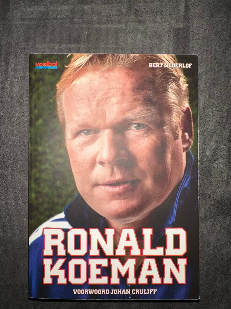 Ronald Koeman - Biografie, Boeken, Ophalen of Verzenden, Zo goed als nieuw, Balsport