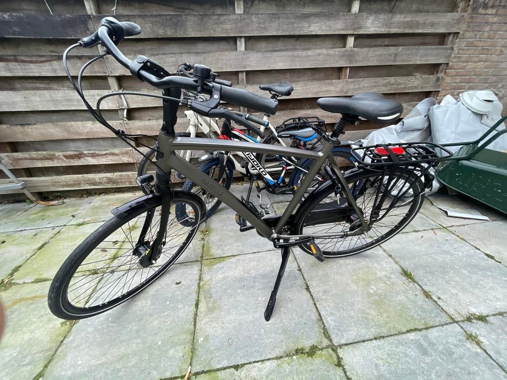 Gazelle Chamonix C8 Herenfiets - Zo goed als nieuw, Fietsen en Brommers, Fietsen | Heren | Herenfietsen, Versnellingen, Ophalen of Verzenden