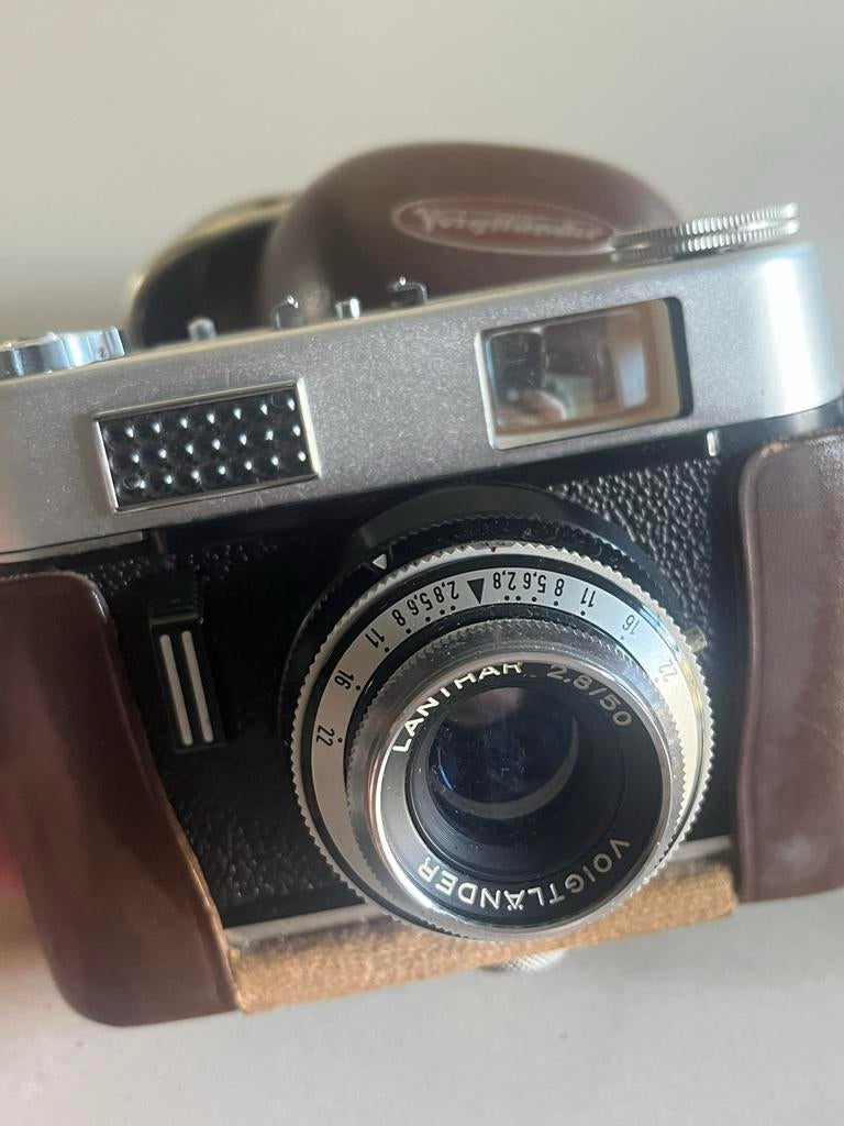 Vintage Camera Voigtlander Vitoret, Audio, Tv en Foto, Fotocamera's Analoog, Ophalen of Verzenden, Gebruikt, Spiegelreflex, Overige Merken