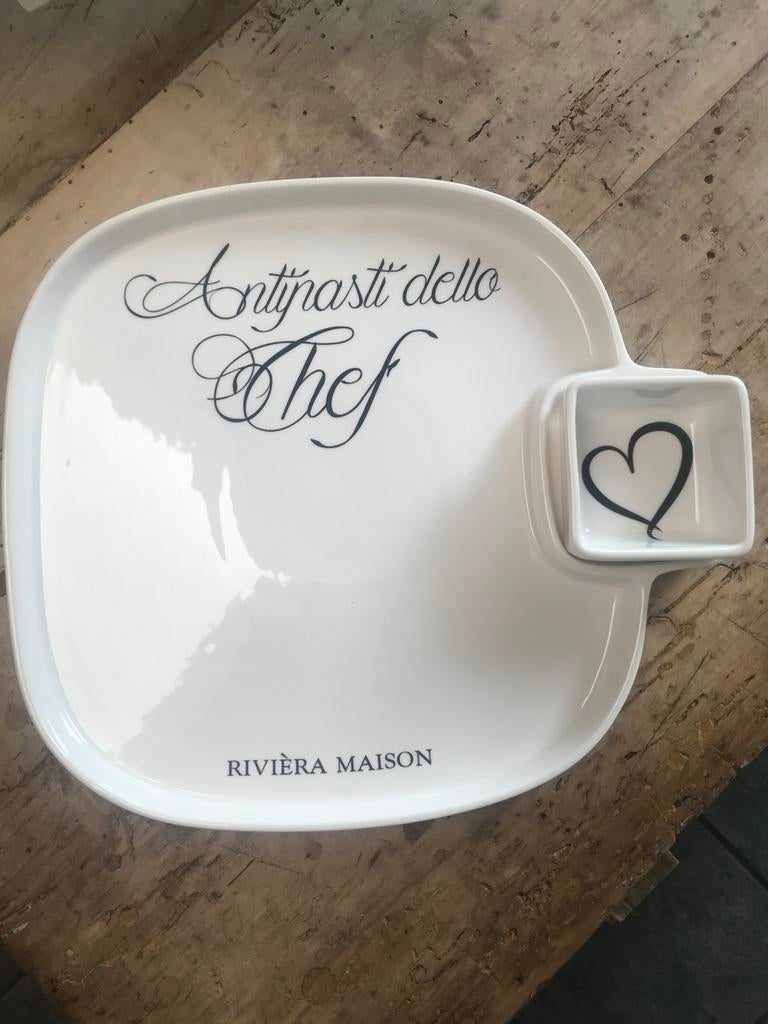 Rivièra Maison Antipasta Dello Chef (nieuw), Ophalen, Zo goed als nieuw, Glas, Overige stijlen