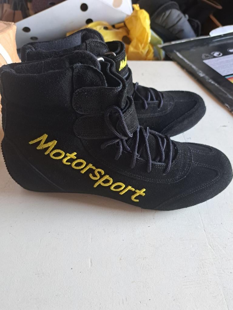 Kartschoenen of autocross schoenen maat 41, Sport en Fitness, Karting, Ophalen of Verzenden, Zo goed als nieuw