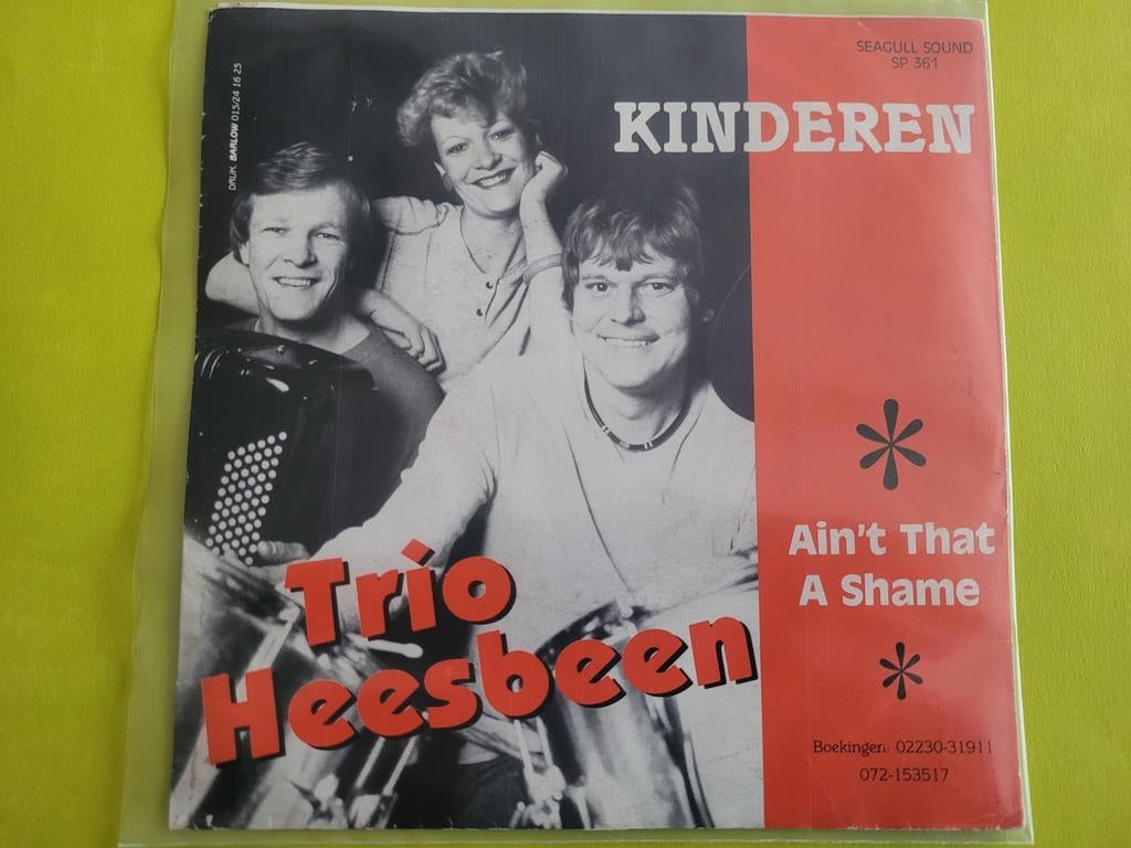 Trio Heesbeen - Kinderen - Ain't that shame, Ophalen, Zo goed als nieuw, Overige formaten, Levenslied of Smartlap