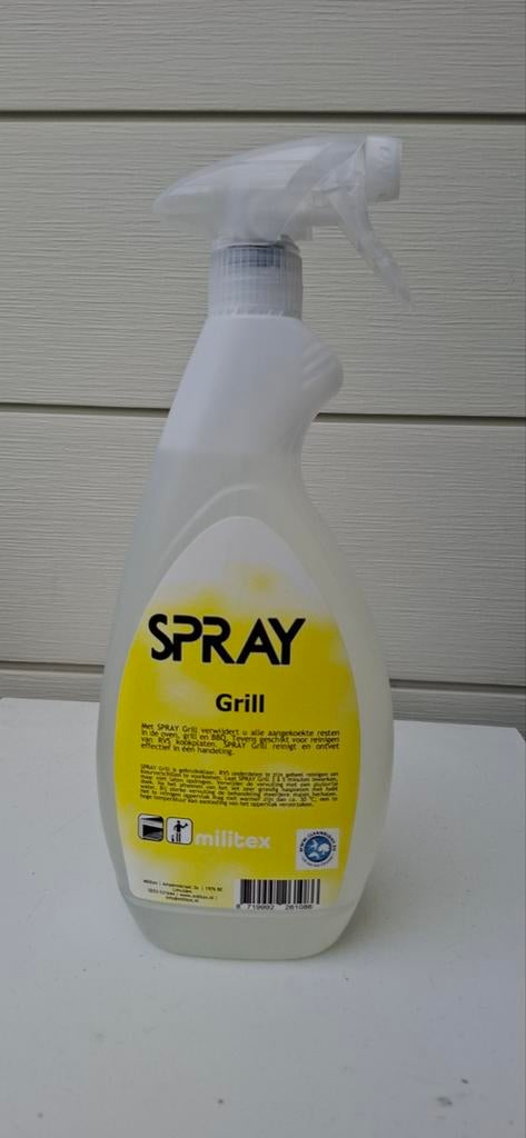 Militex, Spray, Gril Reiniger - 750 ml - Nieuw, Ophalen of Verzenden, Nieuw, Spray