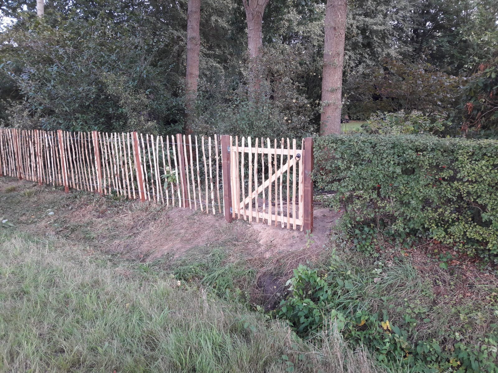 Poort tuinhek tuinpoort Boerenlandhek sierhek oprit erf, Tuin en Terras, Gerard Krale, Nieuw, Ophalen of Verzenden, Draaipoort
