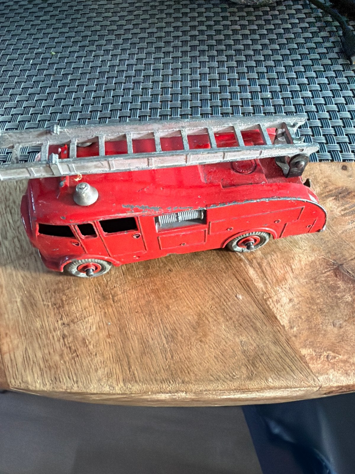 Vintage Dinky Toys Brandweerwagen - Made in England, Ophalen of Verzenden, Gebruikt