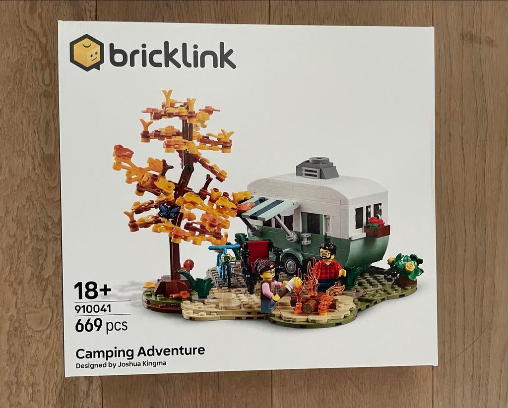 NIEUW in doos Bricklink Camping Avontuur 910041, Overige thema's, Lego, Nieuw, Ophalen of Verzenden