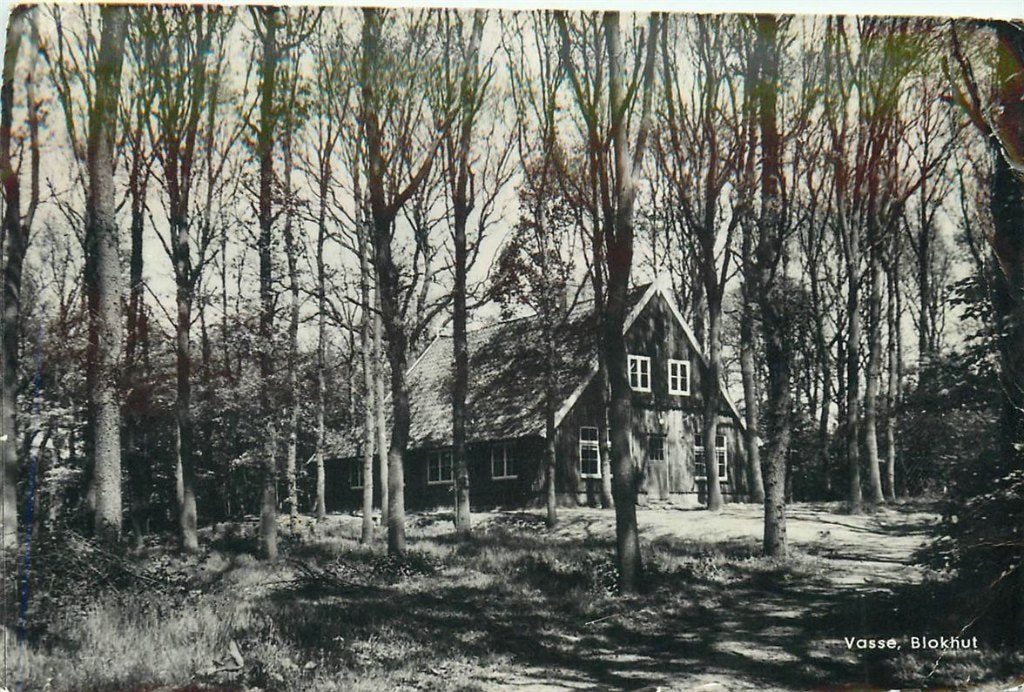 702-092-019 Vasse Blokhut, Ophalen of Verzenden, Voor 1920, Overijssel