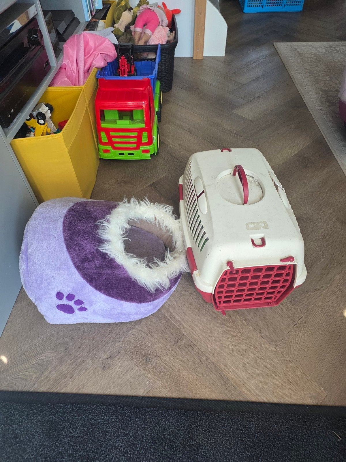 Reismandje en mand voor poes, Dieren en Toebehoren, Ophalen