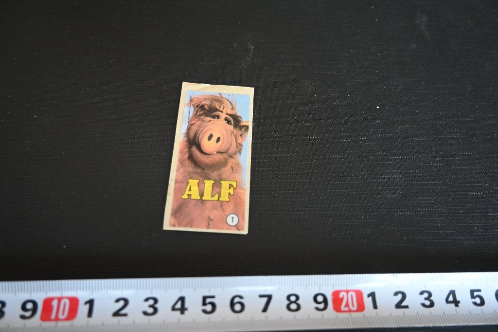 sticker kauwgom chewing gum ALF #1, Verzamelen, Ophalen of Verzenden, Zo goed als nieuw