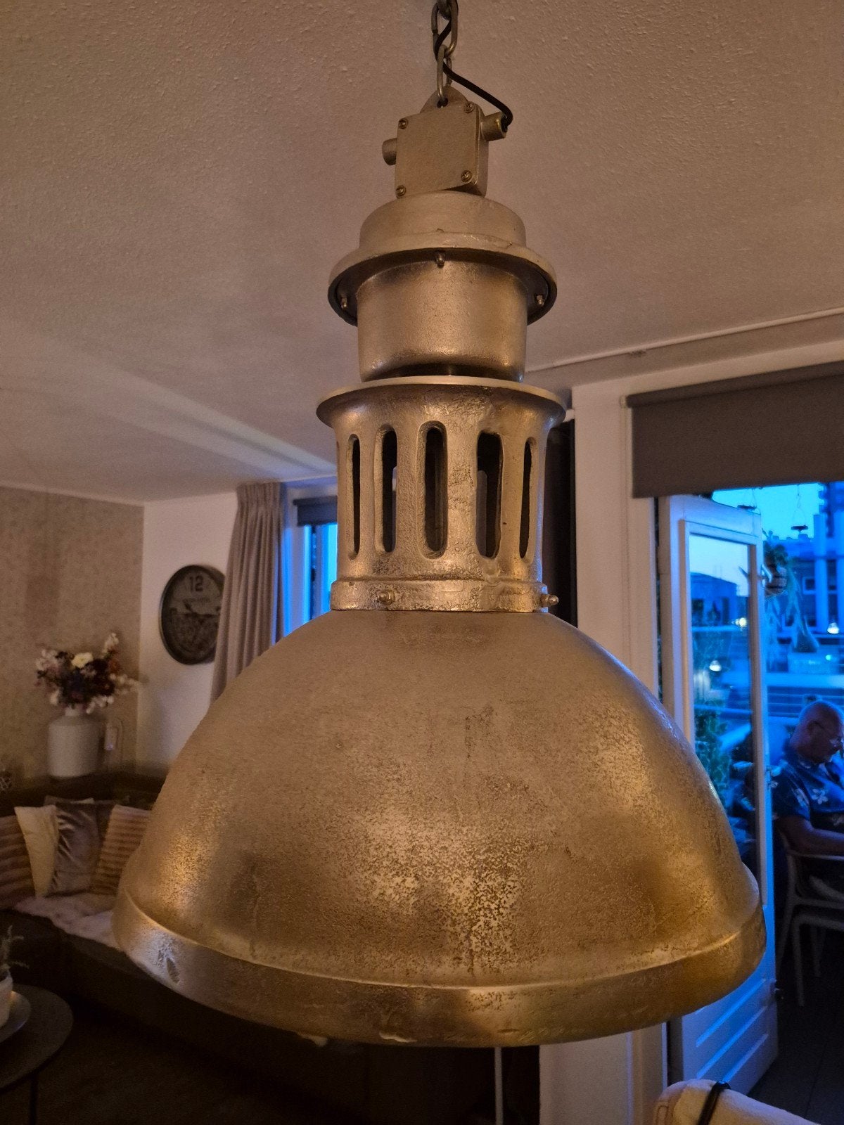 Industriele hanglamp, Ophalen, Zo goed als nieuw, Minder dan 100 cm
