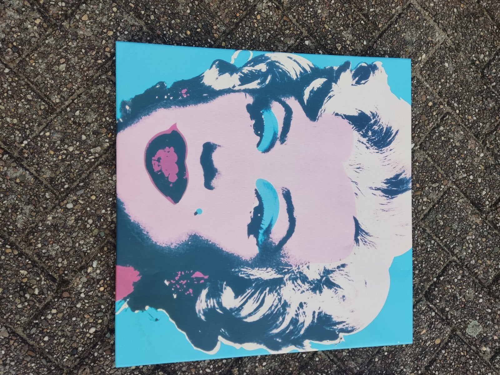 Set van 2 Pop Art Marilyn Monroe Schilderijen, Ophalen, Op houten frame, Print, Portret