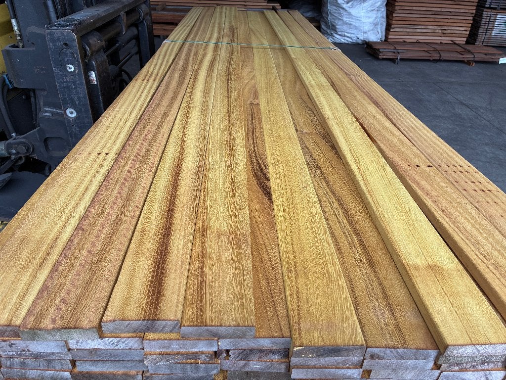 vlonderplanken-planken-schutting-Hardhout/Guariuba-21x94mm, Ophalen, Planken, Nieuw, Hardhout