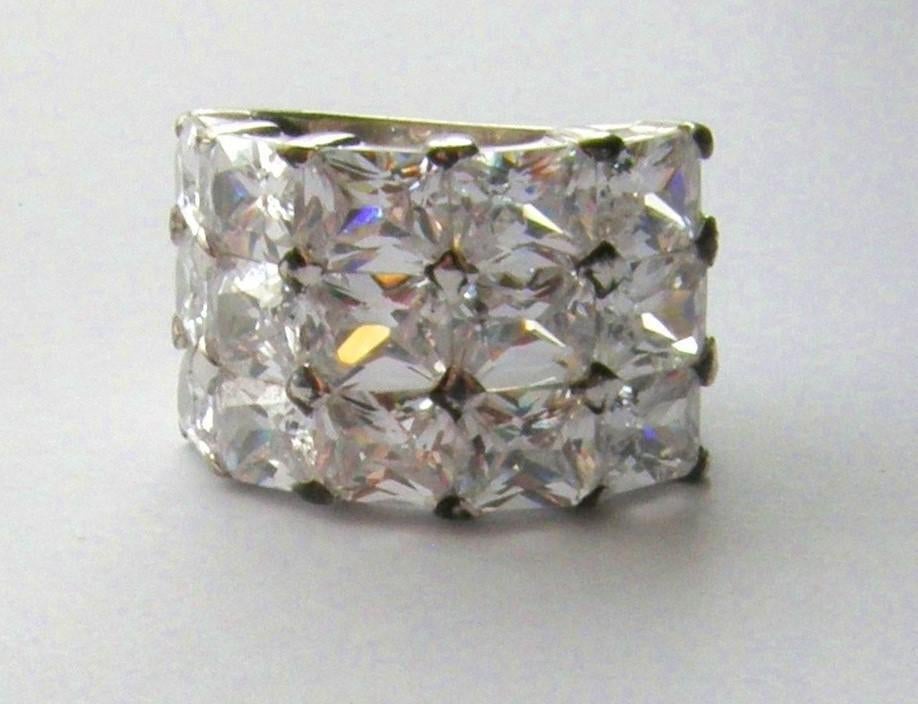 Prachtige 925 zilveren ring Ricarda M met topaas, mt. 16 3/4, Ophalen, Zilver, Ring, Met edelsteen