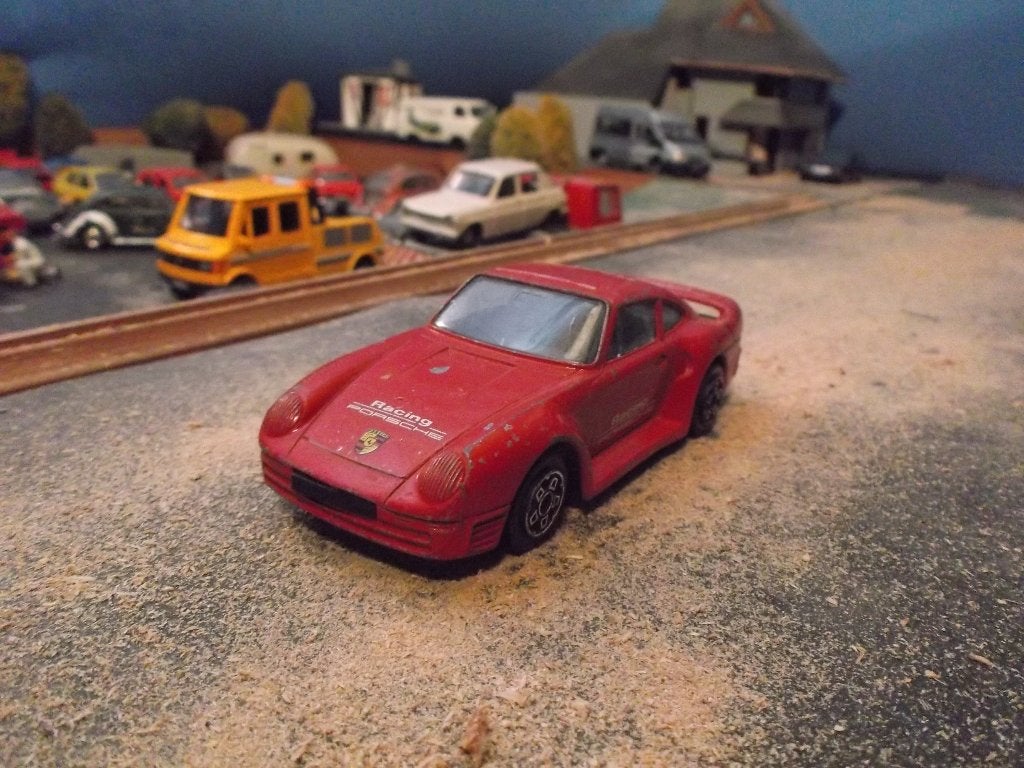 1:43 Porsche 959 - Bburago, Ophalen of Verzenden, Gebruikt, Auto, Overige merken