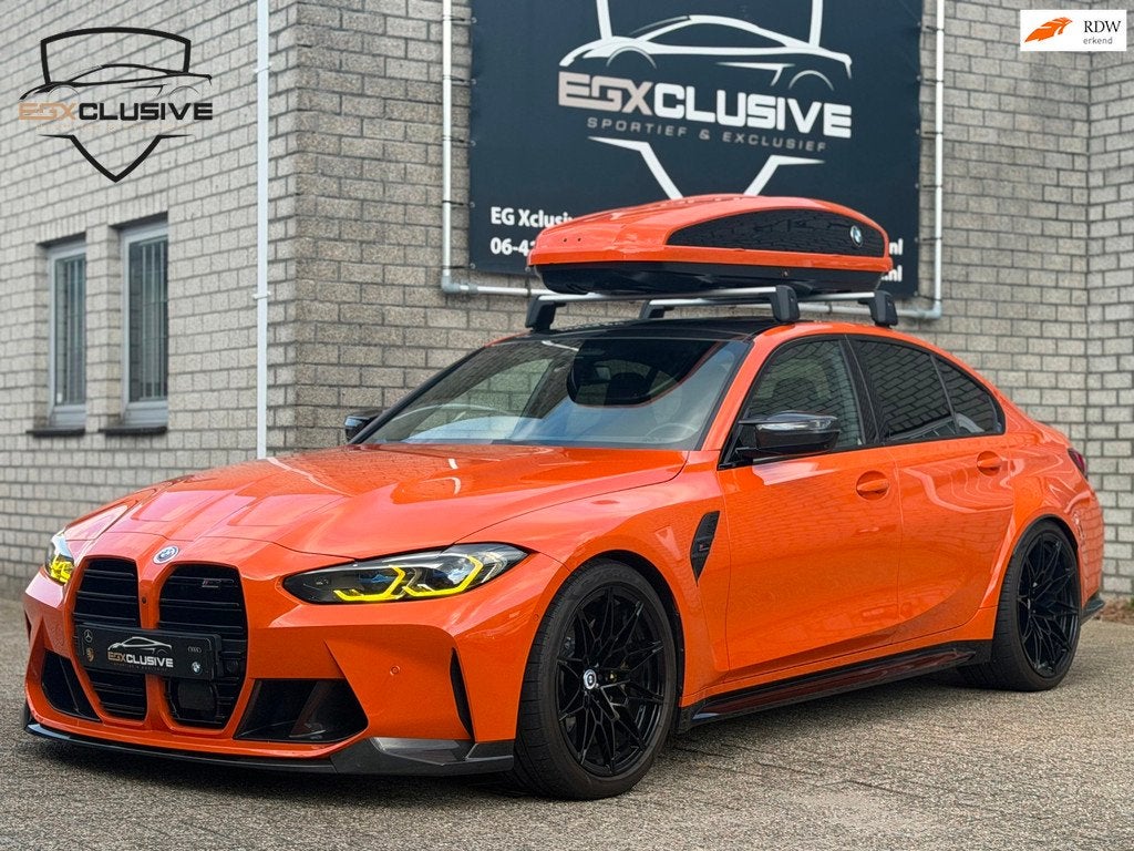 BMW M3 xDrive Competition 50 Jahre CARBON|EVENTURI|360CAMERA, Auto's, BMW, Automaat, Gebruikt, Bedrijf, Vierwielaandrijving