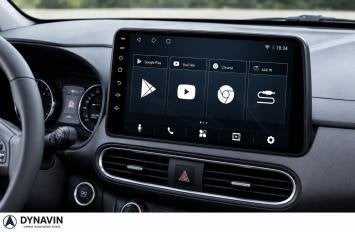 Radio navigatie hyundai kona android 16 apple carplay
