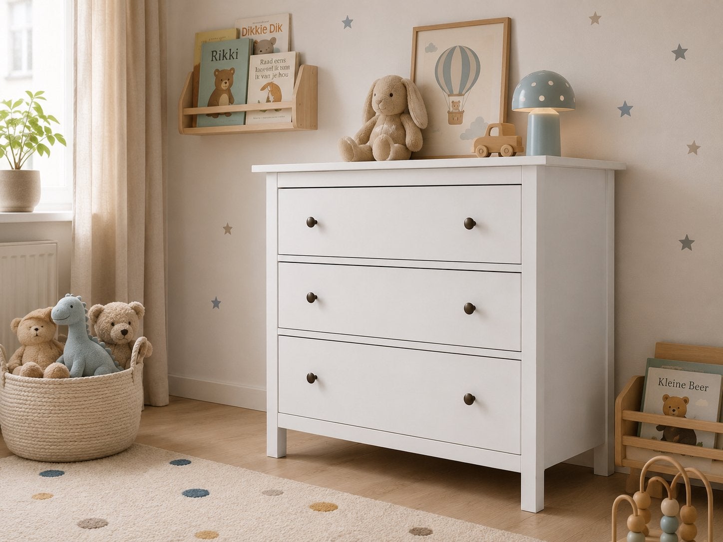 Ikea Hemnes ladekast, Ophalen