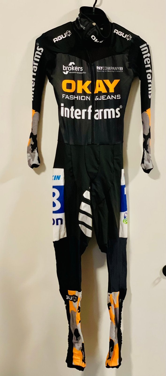 Schaatskleding schaatspak marathonpak snelpak maat S Agu, Ophalen of Verzenden, Zo goed als nieuw