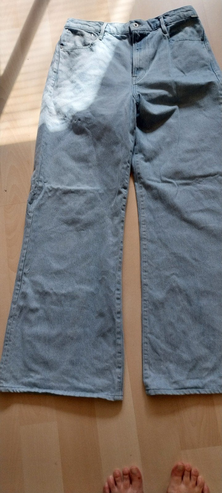G-Star RAW Deck Ultra High Wide Leg Jeans, Kleding | Dames, Blauw, Ophalen of Verzenden, Zo goed als nieuw, W30 - W32 (confectie 38/40)