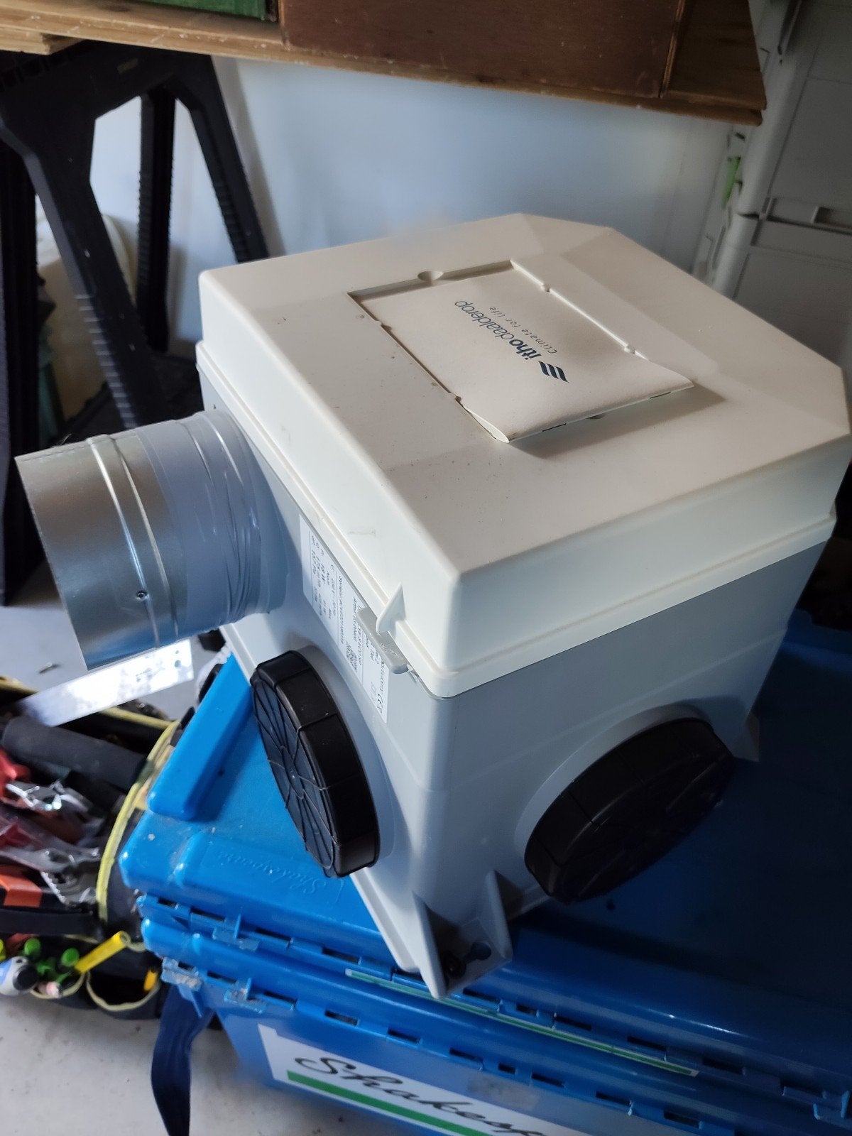 Itho Daalderop CVE-S ECO SP Ventilatiebox, Doe-het-zelf en Verbouw, Ventilatie en Afzuiging, Ophalen of Verzenden
