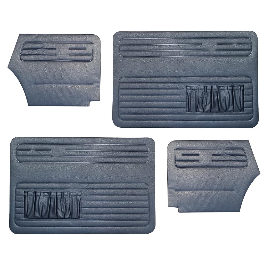 Deurpanelenset voor VW Beetle cabriolet, blauw, 1967-1972, Ophalen of Verzenden, Gebruikt