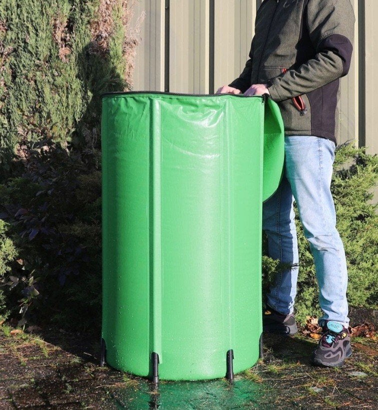 Opvouwbaar watervat / regenton van 250 liter van Aquaking, 150 liter of meer, Ophalen of Verzenden