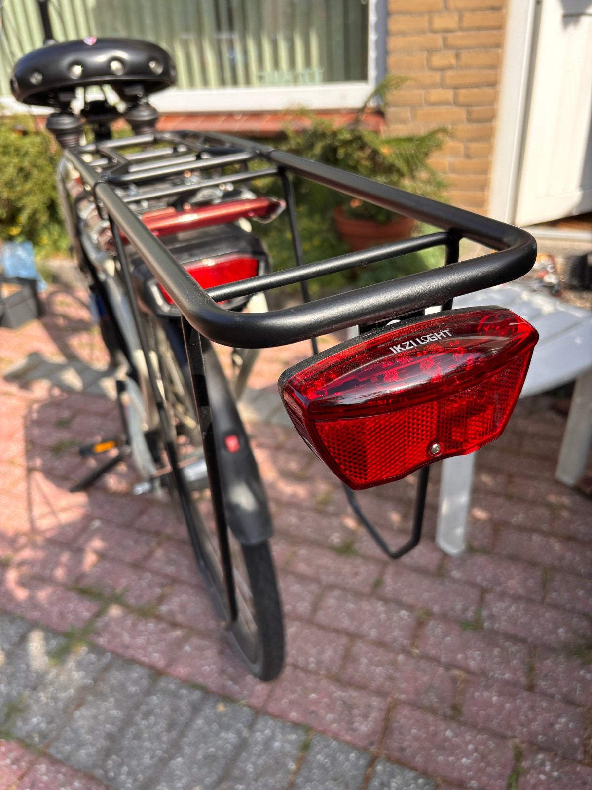 Fiets bagagedrager verlenger met verlichting, Fietsen en Brommers, Fietsaccessoires | Bagagedragers, Ophalen, Nieuw