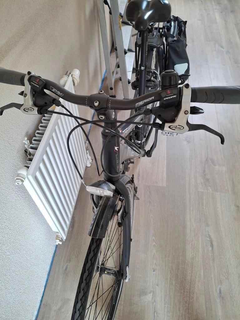 Damesfiets Merida, frame 48 cm, Fietsen en Brommers, Fietsen | Dames | Damesfietsen, Gebruikt, Velgrem, 47 tot 50 cm, Versnellingen