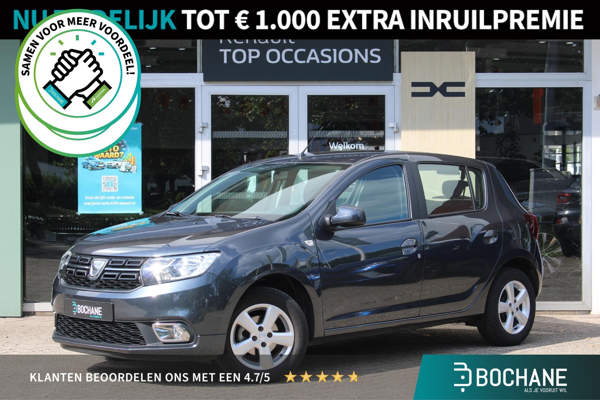 Dacia Sandero 0.9 TCe SL Royaal | Trekhaak | Airco | Cruise