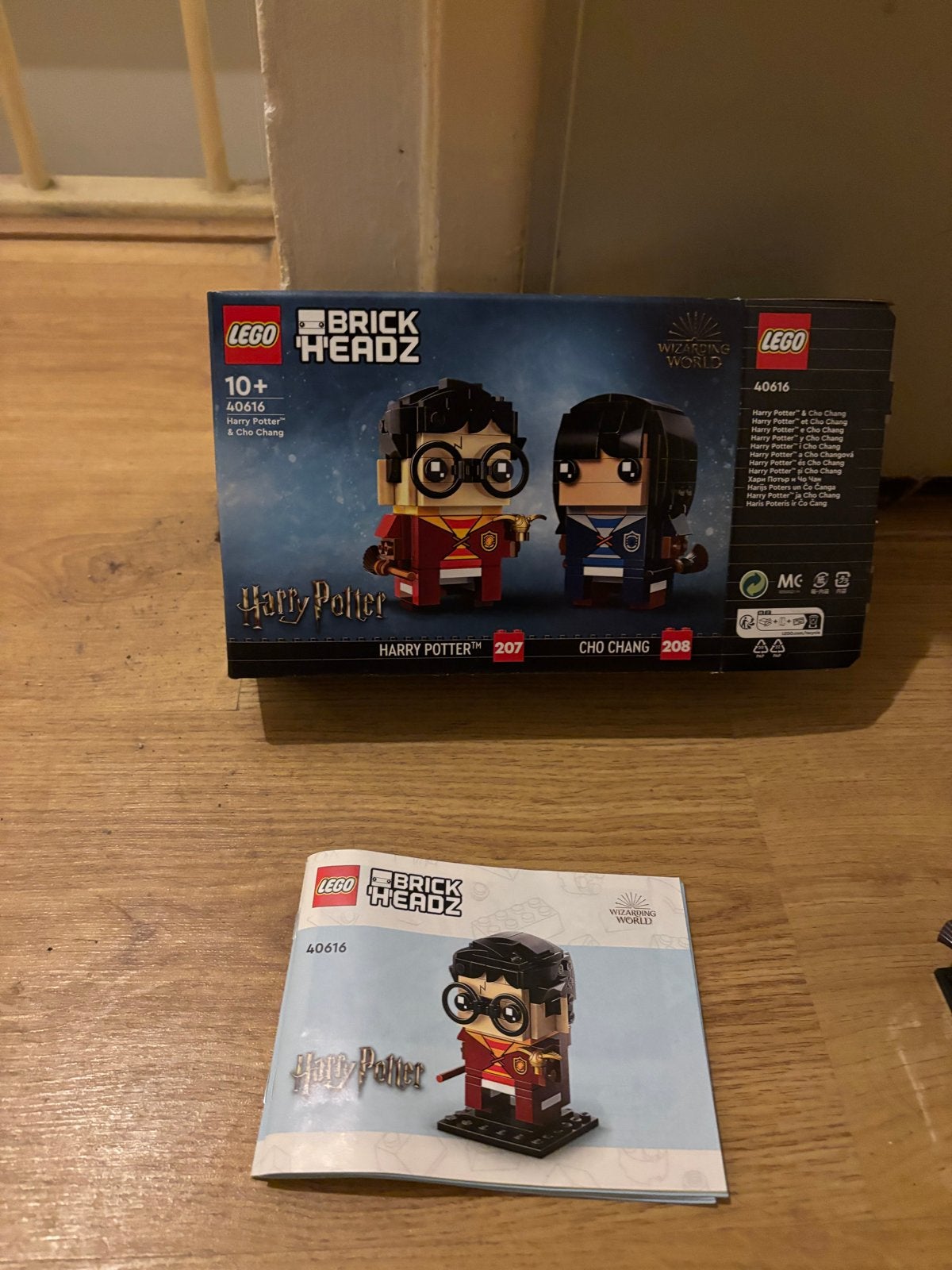 LEGO BrickHeadz Harry Potter & Cho Chang (40616), BrickHeadz, Lego, Ophalen of Verzenden, Zo goed als nieuw