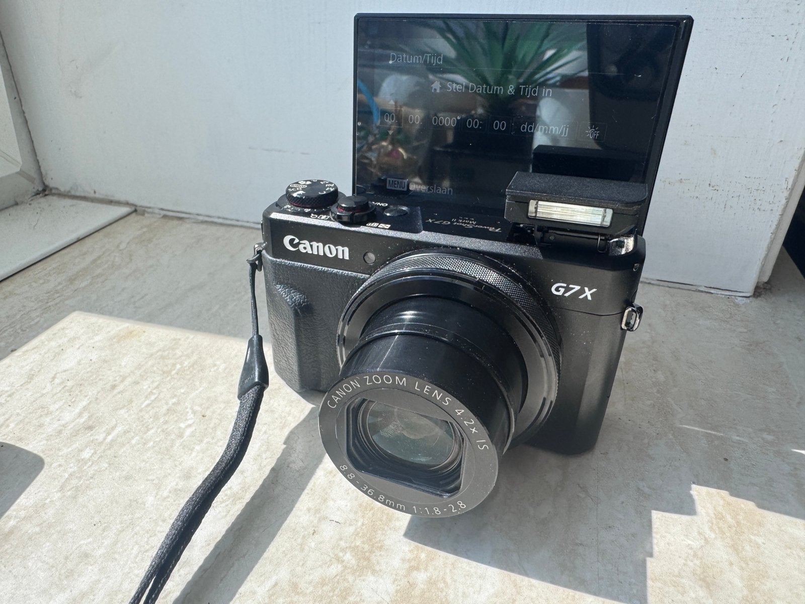 Canon g7x mark ii digitale camera, Ophalen of Verzenden, Zo goed als nieuw, Canon, 4 t/m 7 keer