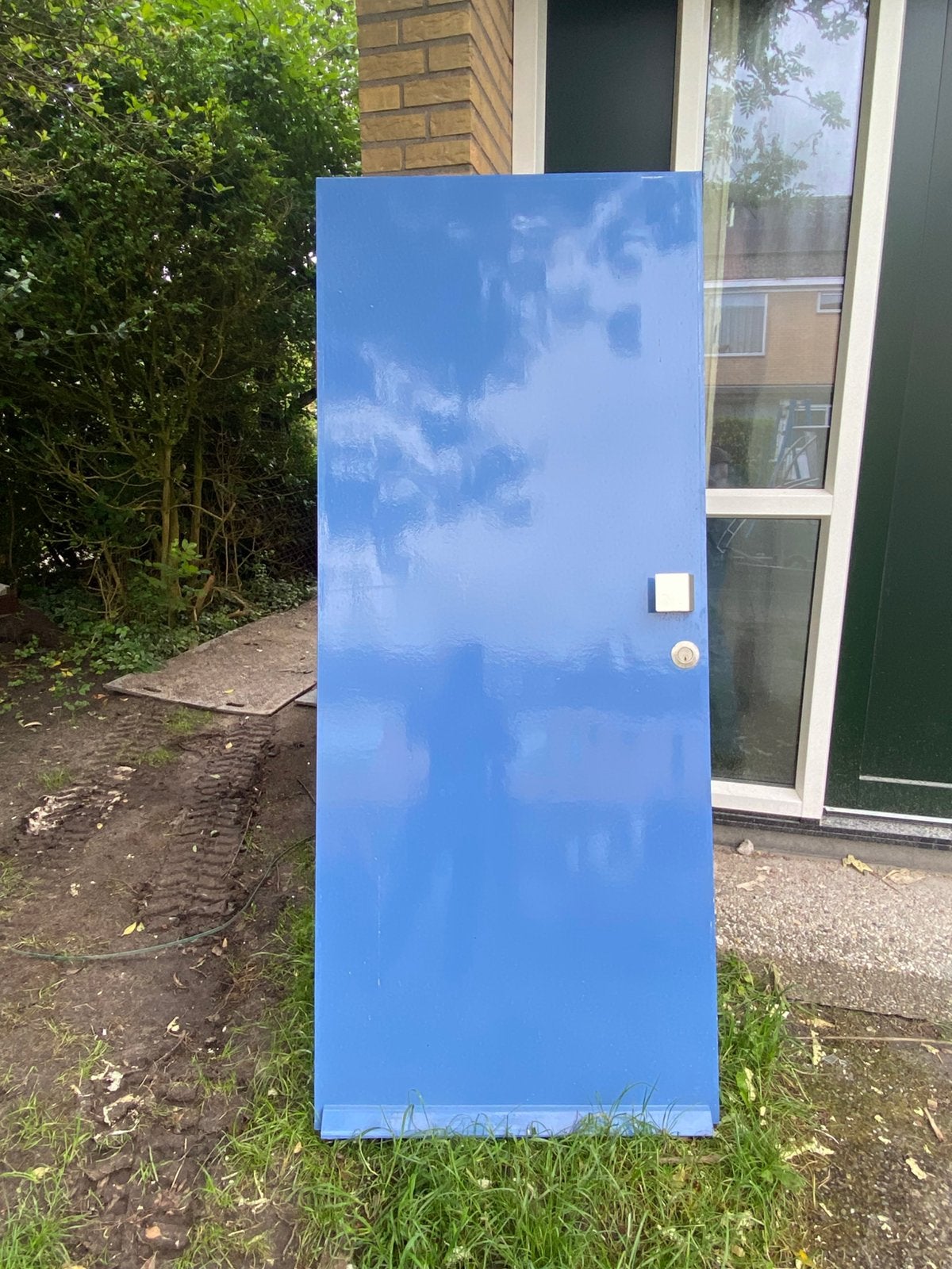 GRATIS buitendeur 210,5x87,5, Ophalen, Zo goed als nieuw, Buitendeur, 200 tot 215 cm