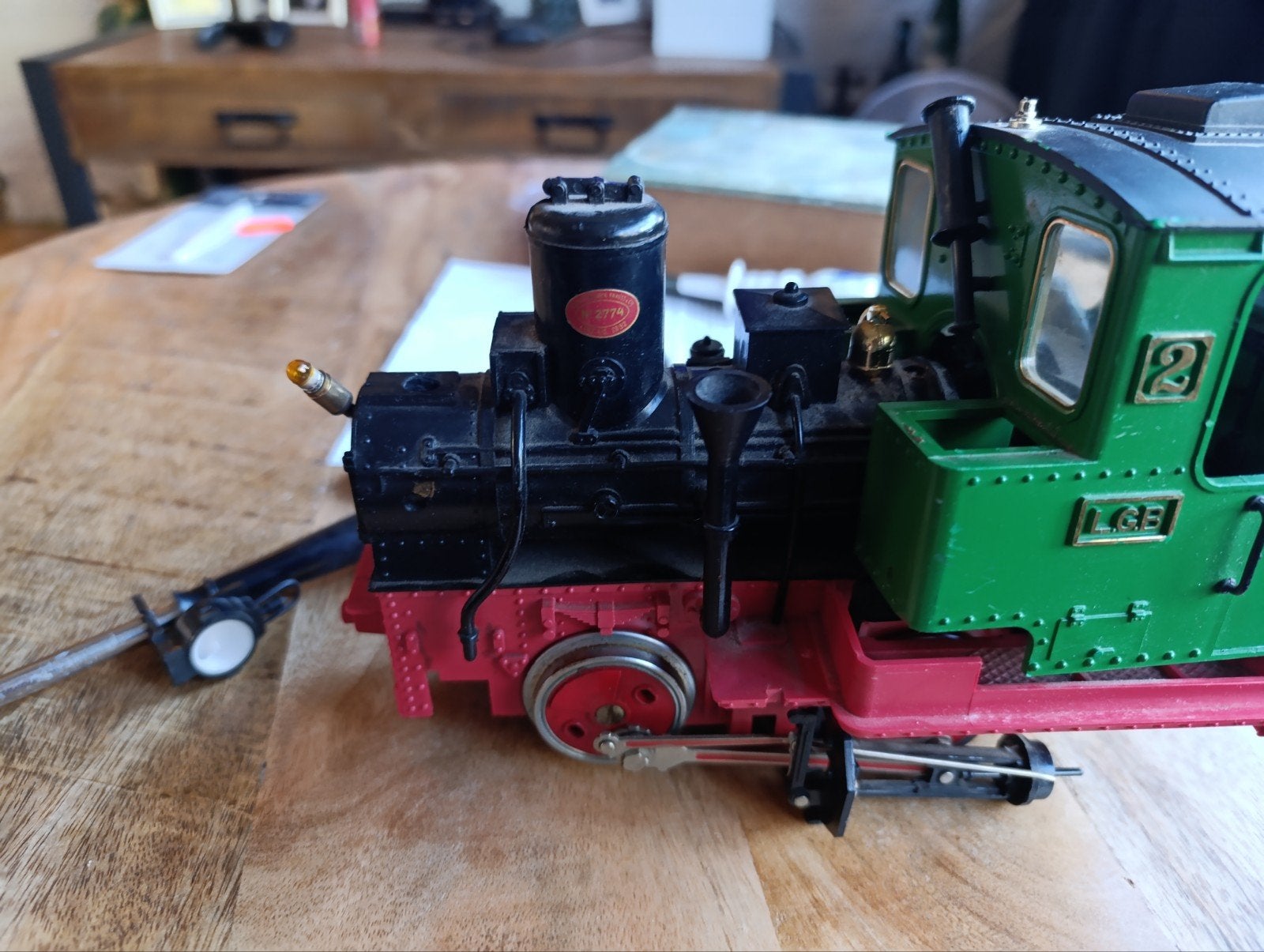 LGB G-schaal Tenderlocomotief "Stainz" -Opknapper, Gebruikt, Ophalen of Verzenden, LGB, Gelijkstroom