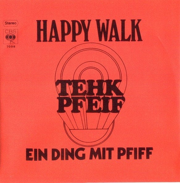 Nieuwpersing vinylsingle tehk Pfeif '22 gezocht, Ophalen of Verzenden, Zo goed als nieuw, Pop