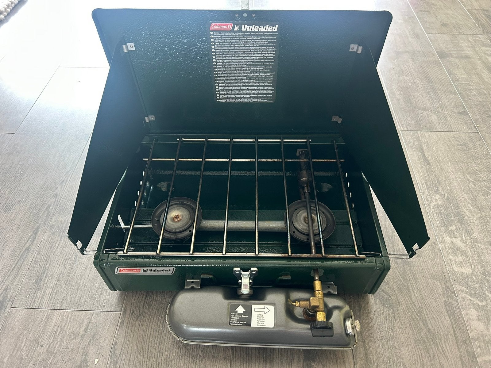 Coleman unleaded 2 burner stove, Ophalen, Zo goed als nieuw