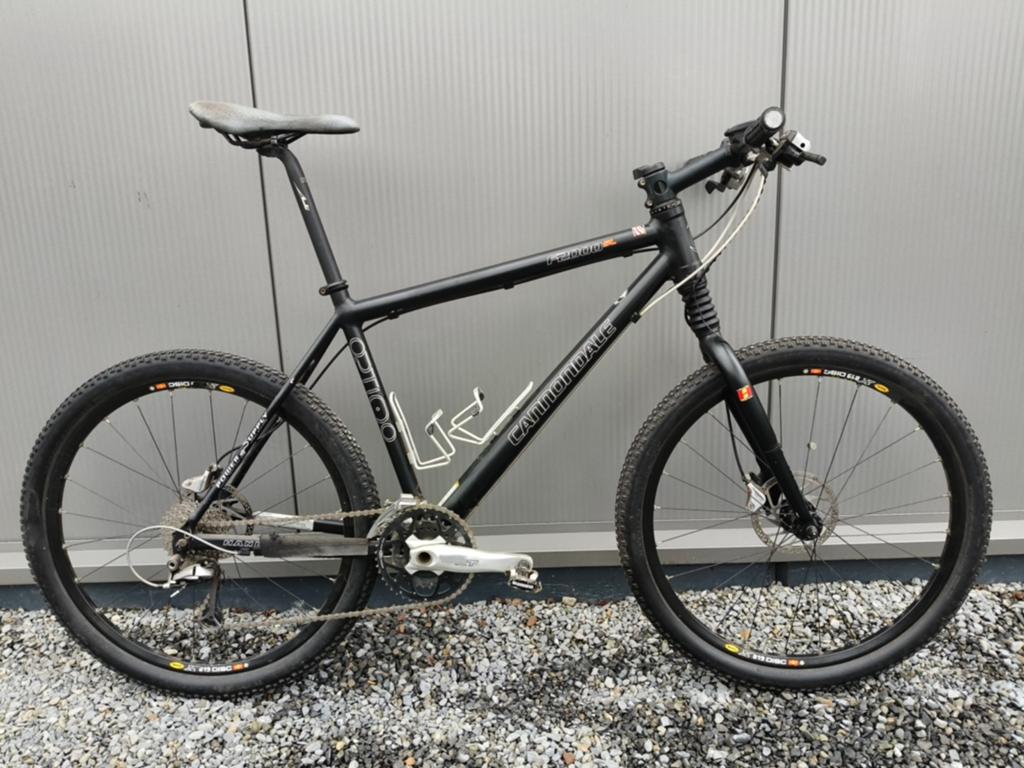 Cannondale F2000SL Disc – Iconische Old-School MTB, Gebruikt, Hardtail, Heren, 49 tot 53 cm