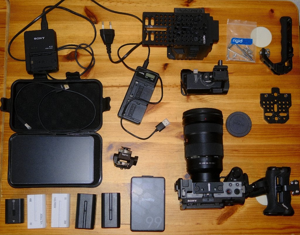 Complete Sony FX3 set/Rig met originele doos exclusief lens