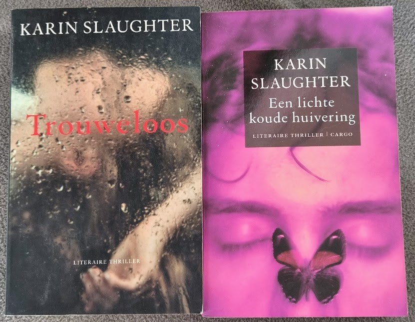 Stapel boeken 4 stuks van Karin Slaughter, Boeken, Ophalen of Verzenden, Gelezen, Karin Slaughter