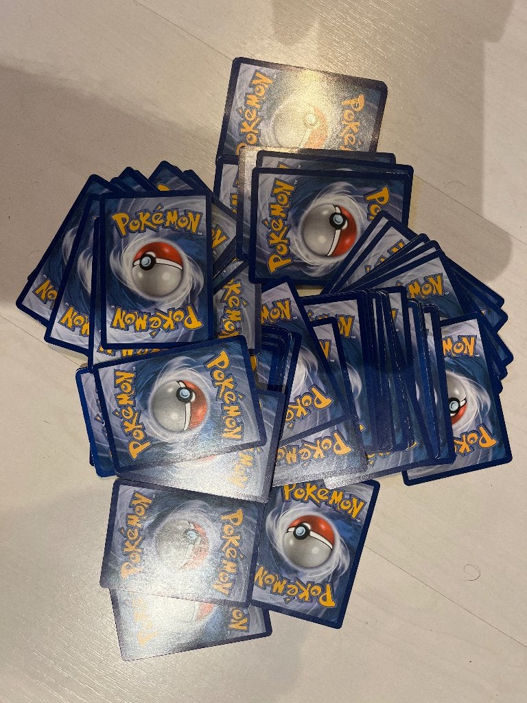 80 Pokemon kaartjes, Ophalen of Verzenden, Zo goed als nieuw, Meerdere kaarten