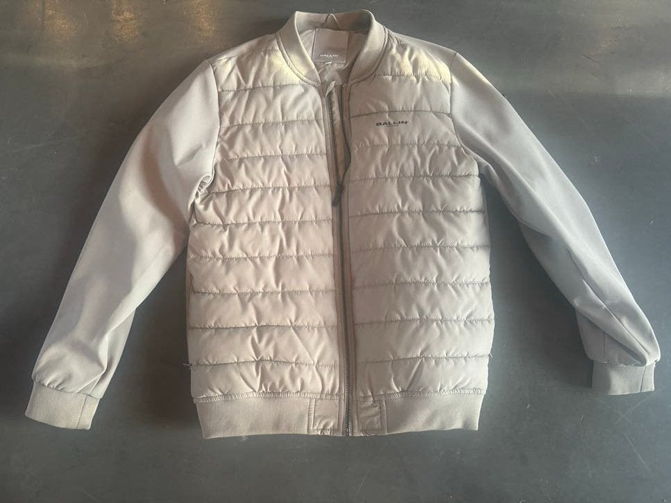 Ballin tussenjas beige maat 14 (164), Kinderen en Baby's, Ophalen of Verzenden, Zo goed als nieuw, Jongen of Meisje, Jas