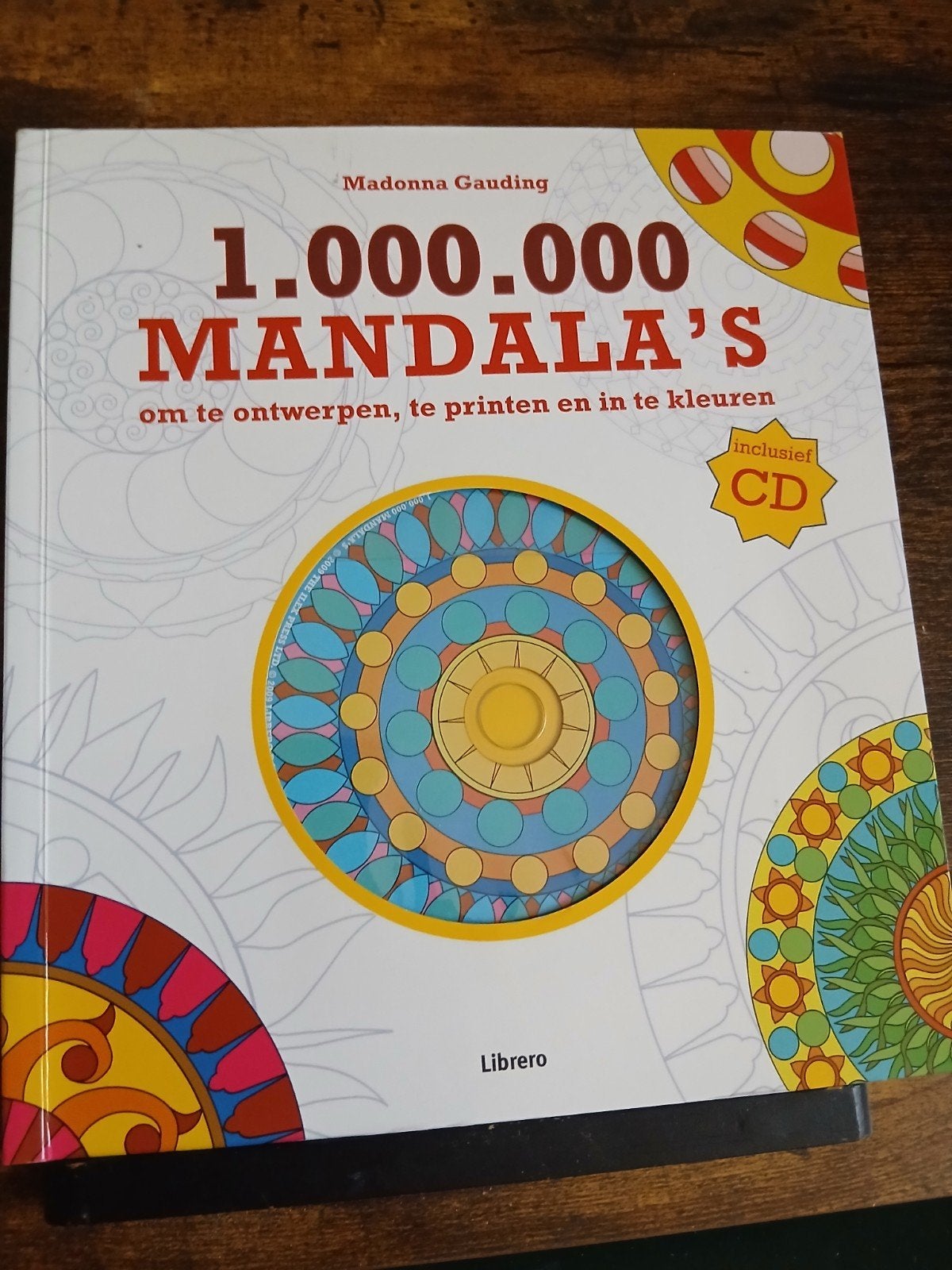 1.000.000 Mandala's om te ontwerpen, printen en kleuren, Boeken, Ophalen of Verzenden, Zo goed als nieuw, Madonna Gauding